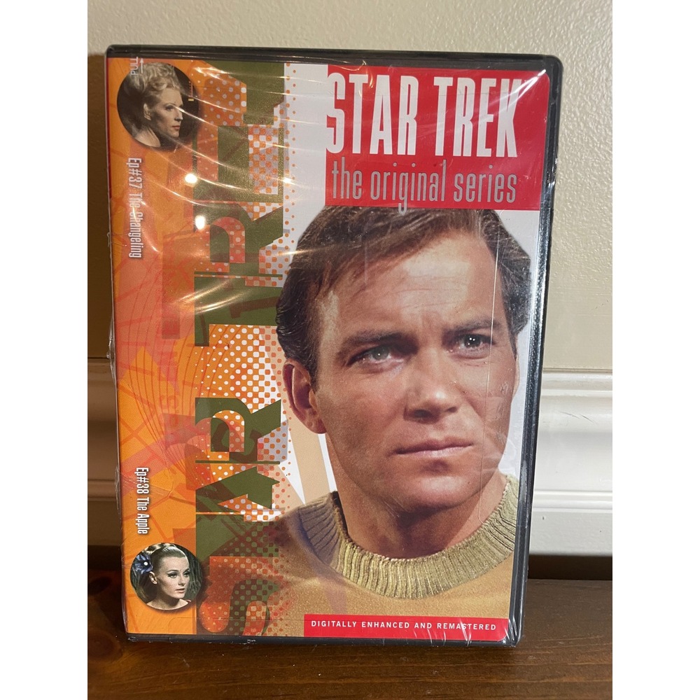 Star Trek The Original Series DVD Ep 37 The Changeling Ep 38 The Apple Sealed